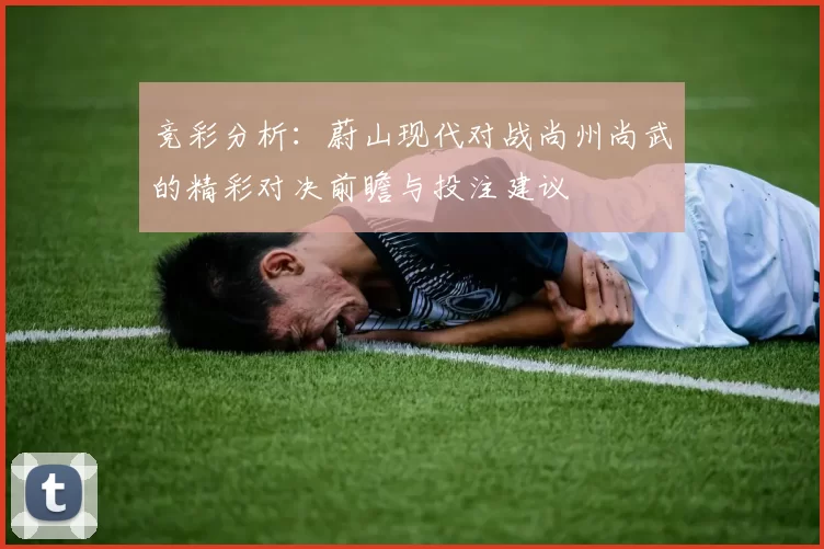 竞彩分析：蔚山现代对战尚州尚武的精彩对决前瞻与投注建议