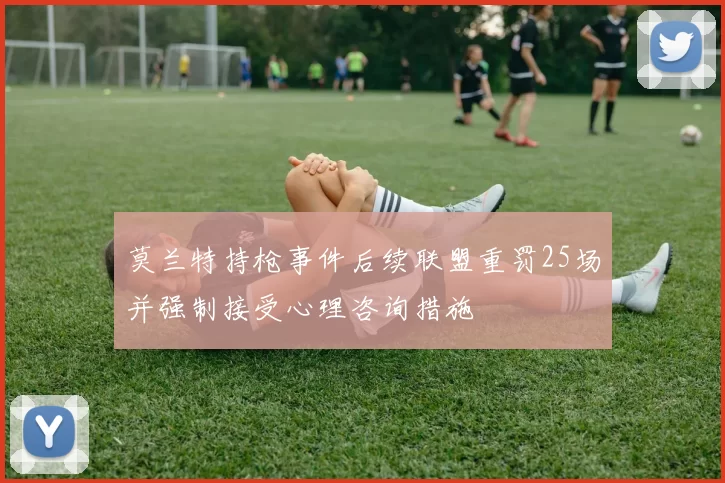 莫兰特持枪事件后续联盟重罚25场并强制接受心理咨询措施